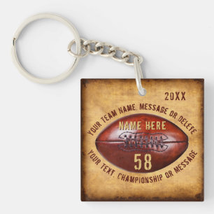 Cool Cheap, Personalise Custom Football Keychains