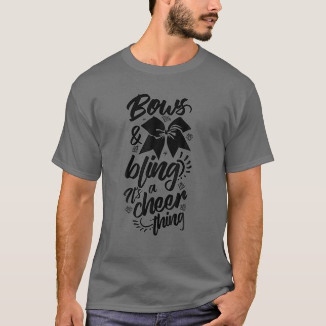 Cool Cheerleading Gift For Her | Best Competitive T-Shirt (Front)