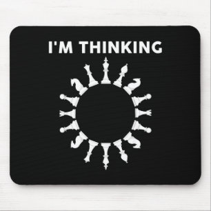 Cool Chess Art For Men Women Kids Chess Player Che Mouse Mat