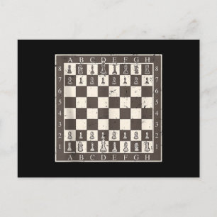 Cool Chess Board Halloween Costume Funny Lazy Announcement Postcard