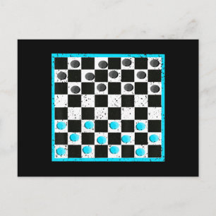 Cool Chess Board Halloween Costume Funny Lazy DIY Holiday Postcard