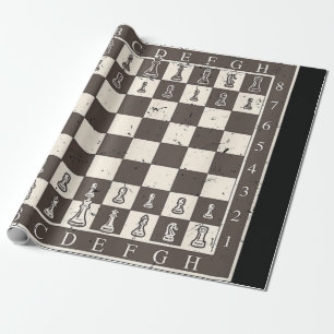 Cool Chess Board Halloween Costume Funny Lazy Wrapping Paper