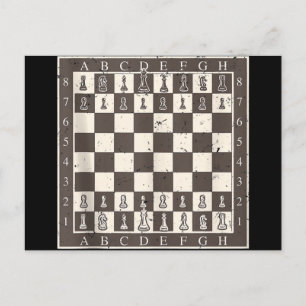 Cool Chess Board Halloween Funny Lazy Costume Holiday Postcard
