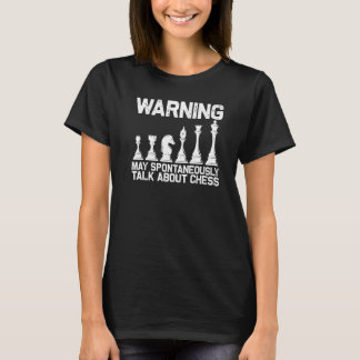 Cool Chess For Men Women Boys Girls Kids Chess Pla T-Shirt