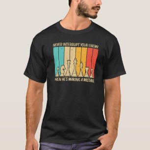 Cool Chess For Men Women Piece Chess Player Coach T-Shirt