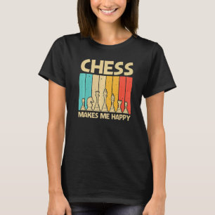Cool Chess For Men Women Piece Chess Player Coach T-Shirt