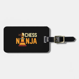 Cool Chess Ninja Chess Lovers Gift Luggage Tag