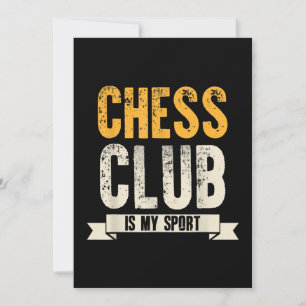 Cool Chess Player Lover Birthday Gift Chess Club Holiday Card