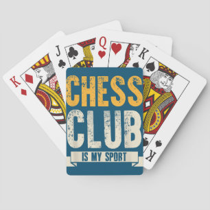 Cool Chess Player Lover Birthday Gift Chess Club Playing Cards