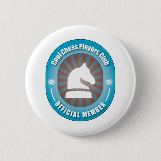 Cool Chess Players Club 6 Cm Round Badge