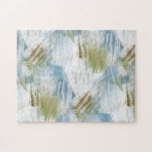 Cool Chic Industrial Abstract Fusion Art Jigsaw Puzzle