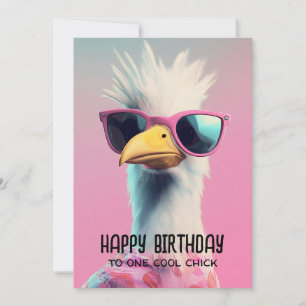 Cool Chic: The Sassy Eagle with Style Invitation