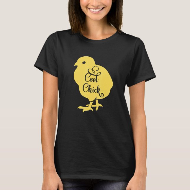 Cool Chick Easter For Girls T-Shirt (Front)