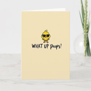 Cool Chick Greeting Card