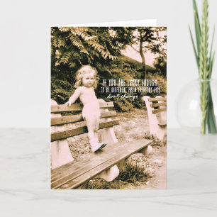 COOL CHICK Greeting Card