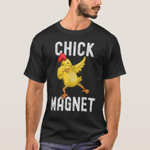 Cool Chick Magnet Dabbing Chicken Happy Easter T-Shirt