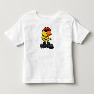 Cool Chick with sunglasses   choose back colour Toddler T-Shirt
