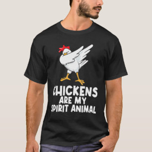 Cool Chicken For Men Women Dabbing Domestic Fowl P T-Shirt