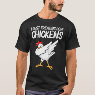 Cool Chicken For Men Women Dabbing Domestic Fowl P T-Shirt