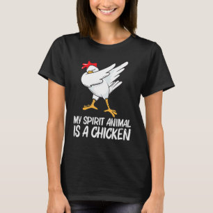 Cool Chicken For Men Women Dabbing Domestic Fowl P T-Shirt