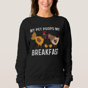 Cool Chicken For Men Women Rooster Hen Chicks Poul Sweatshirt