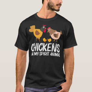 Cool Chicken For Men Women Rooster Hen Chicks Poul T-Shirt