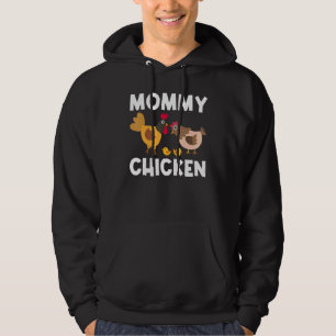 Cool Chicken For Women Mum Rooster Hen Chicks Poul Hoodie