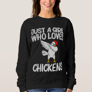 Cool Chicken Girls Mom Rooster Animal Sweatshirt