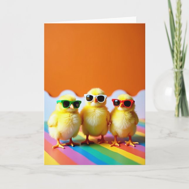 Cool Chicks Fun Sunshine Card (Front)