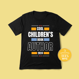 Cool Children's Book Author Unisex T-shirt