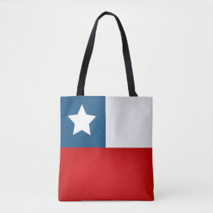 Cool Chile Flag Fashion Tote Bag