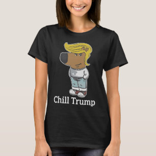 Cool Chill Guy Meme Tees - Trump Chill Guy Meme 
