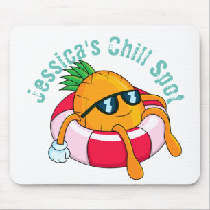 Cool Chill Pineapple Mouse Mat