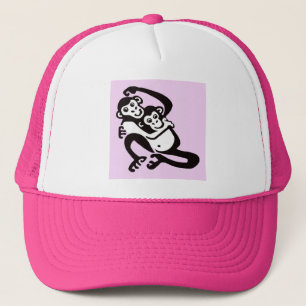 Cool chimpanzee - BONOBO - Animal lover - Primate Trucker Hat