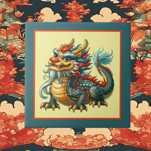 Cool Chinese dragon lovers  Tile