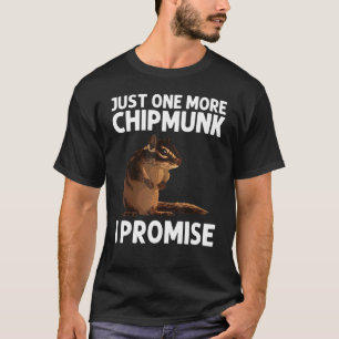 Cool Chipmunk For Men Women Squirrel Whisperer Ro T-Shirt