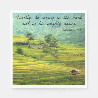 Cool Christian Bible Quotes Inspirational Sayings Napkin
