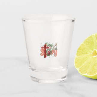 Cool Christian Christmas Resurrection Day Jesus Tr Shot Glass