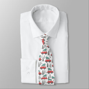 Cool Christmas Cars Tie! Tie