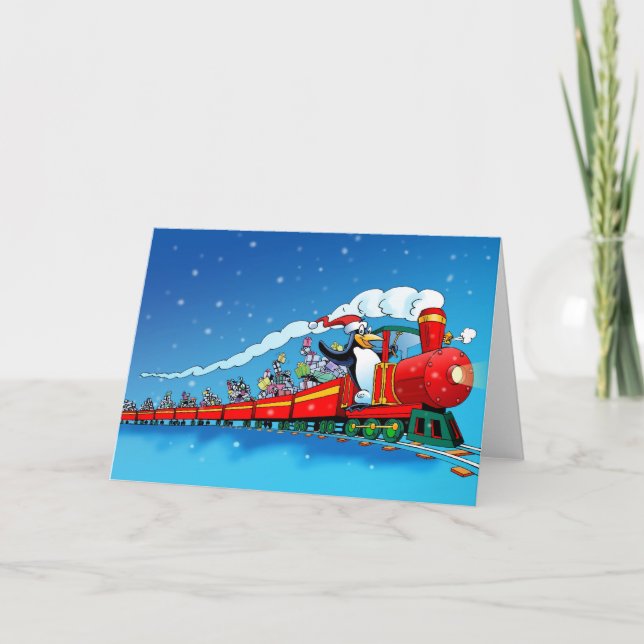 Cool Christmas! Holiday Card (Front)