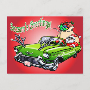 Cool Christmas! Holiday Postcard