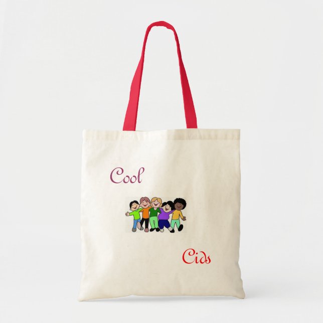 cool cids tote bag (Front)