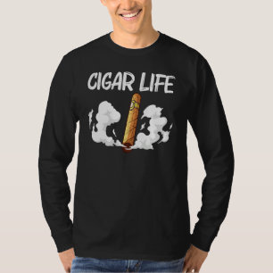 Cool Cigar For Men Women Cigar Smoker Smoking T-Shirt