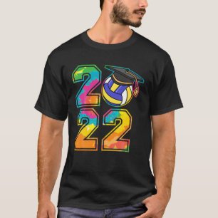 Cool Class Of 2022 Volleyball Senior School Sport T-Shirt