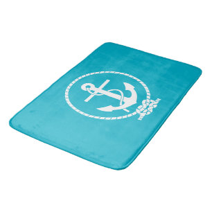 Cool Classic and Elegant Nautical Anchor Bath Mat