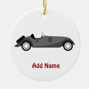 Cool Classic Car Ceramic Tree Decoration