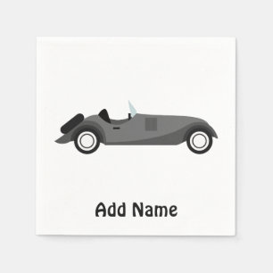 Cool Classic Car Napkin