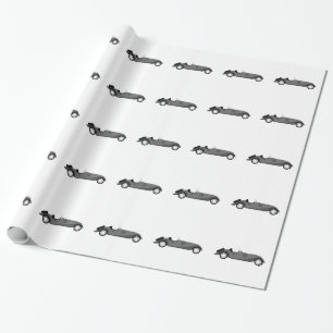 Cool Classic Car Wrapping Paper