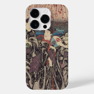 Cool Classic Japanese Vintage Ukiyo-e Design 225 Case-Mate iPhone 14 Pro Case