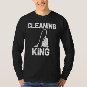 Cool Cleaning Art For Men Women Clean Cleaner Tool T-Shirt